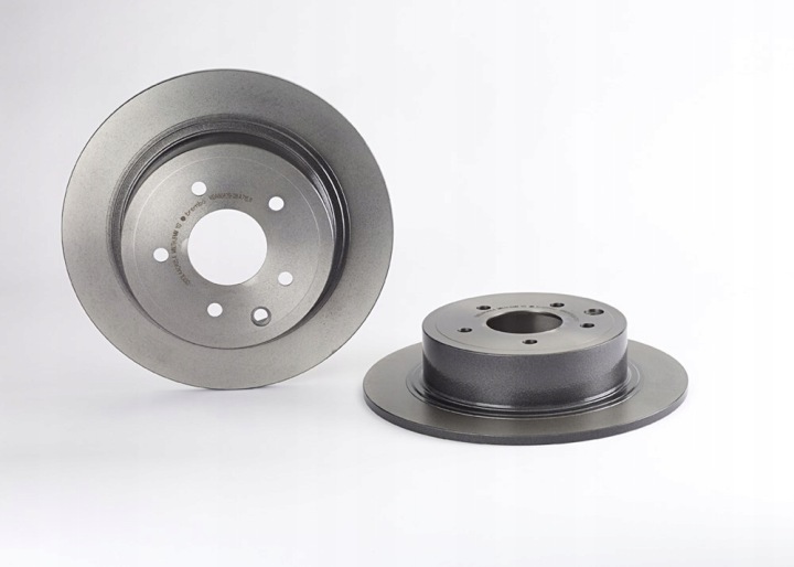 фото №14, Диск тормозная brembo do nissana qashqai 07- зад, oem, 5 отверстий