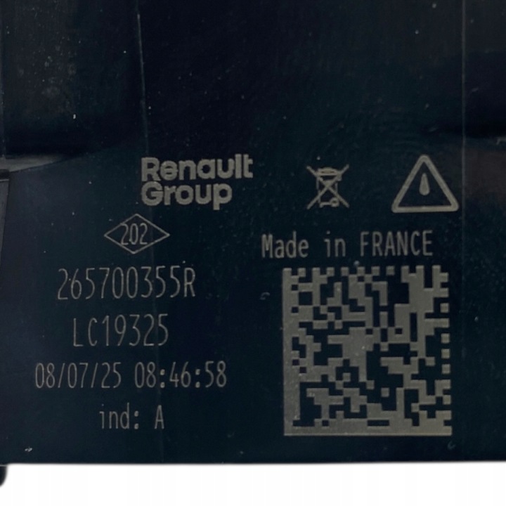 фото №11, Відбивач бампера ліве зад renault v 5 ev e-tech 265700355r