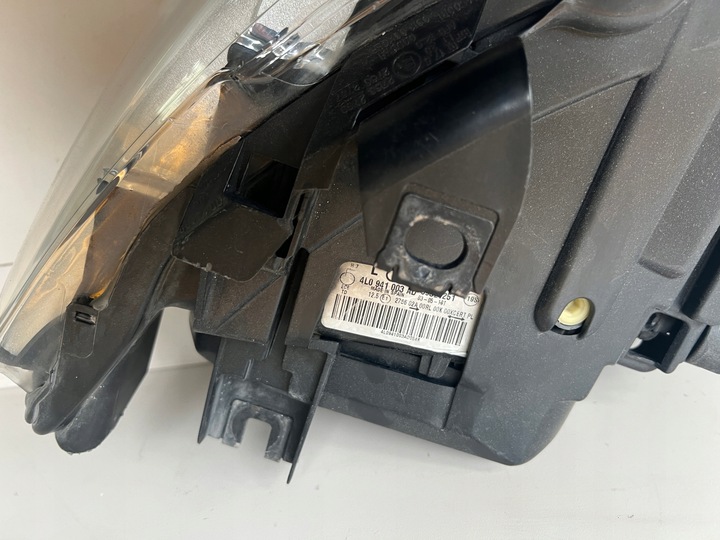 фото №8, Лампа передняя левая audi q7 4l рестайлинг ксенон поворотный led 4l0941003ad