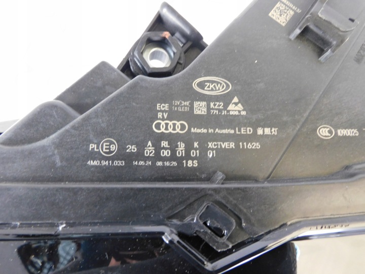 фото №16, Audi q7 4m фара левая полный led 4m0941033 bez повреждений