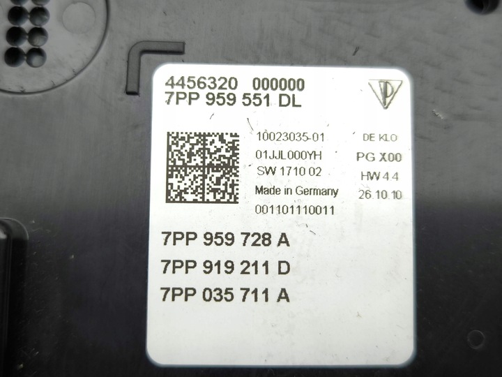 фото №15, Porsche cayenne 92a лампа потолочная 2011 7pp959551dl