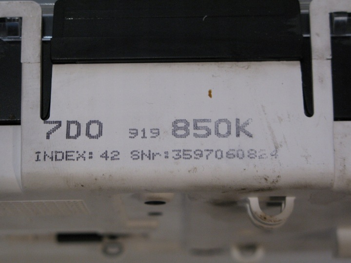 фото №6, Спидометр vw t4 transporter бензин 7d0919850k , 0263.609.002