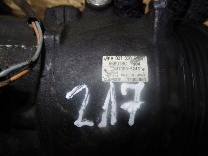 фото №5, Компресор кондиціонера компресор a0012308611 w211