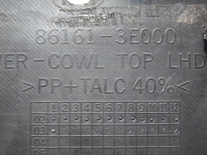 фото №6, Панель під лобовим склом ліві праві європа kia sorento 02-09r