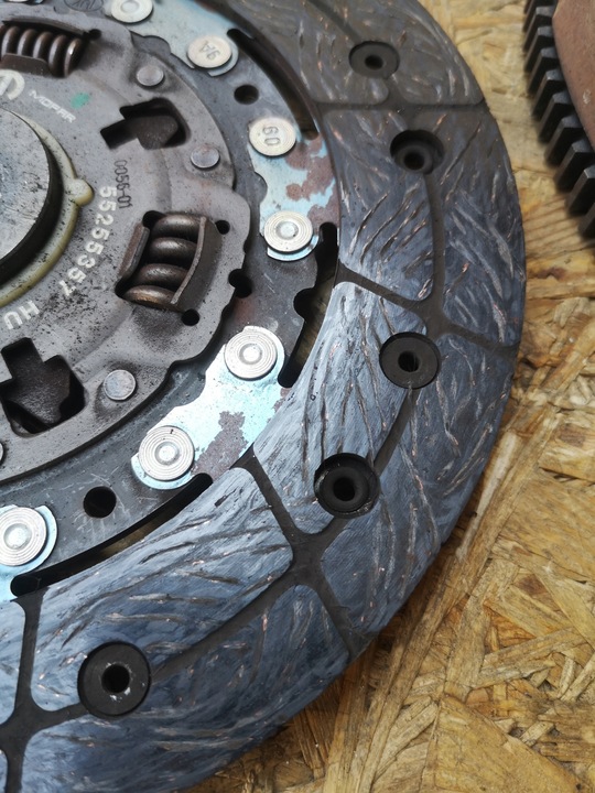 фото №6, Fiat 500 abarth зчеплення колесо двомасовий 55255356 40tys km