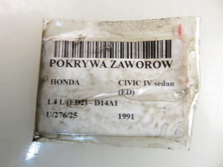 фото №8, Крышка клапанов honda civic iv 1.4 l d14a1 d14a1