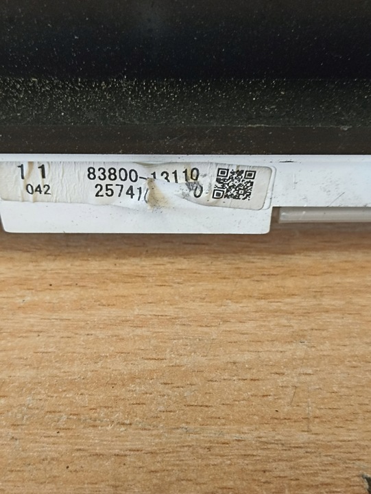 фото №8, Corolla verso 1.6 b спідометр  прилади 8380013110