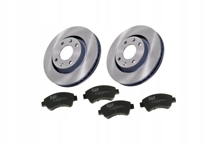 фото №1, Диски гальмівні колодки citroen c2 c3 c4 c5 ds3 перед kpl