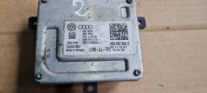 фото №10, Q5 8r рестайлинг модуль-преобразователь блок управления  led 4g0907697d a4 b8 a5 8t a6 c7 4g