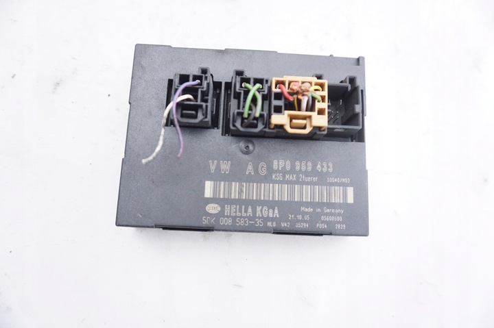 фото №1, Модуль блок управления комфорта 8p0959433 volkswagen audi seat skoda