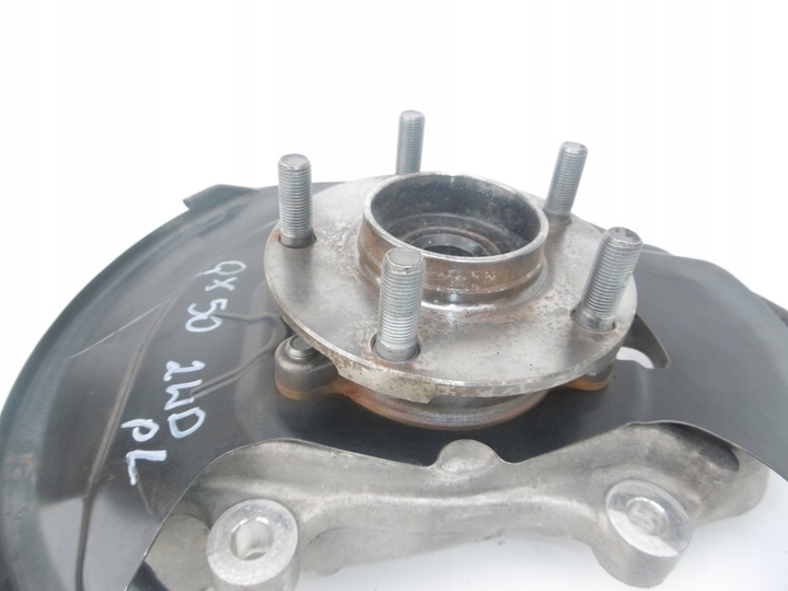 фото №6, Поворотный кулак ступица левый перед 2wd infiniti qx50