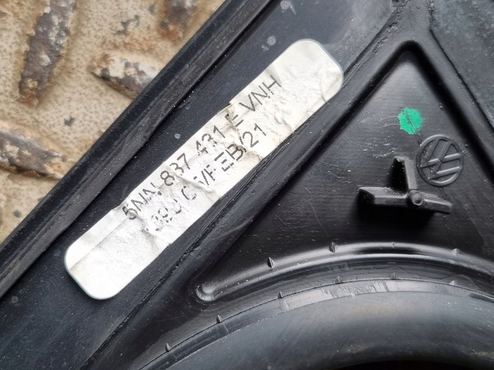 фото №11, 2021 volkswagen tiguan allspace прокладка стёкла дверь передних 5nn837431e