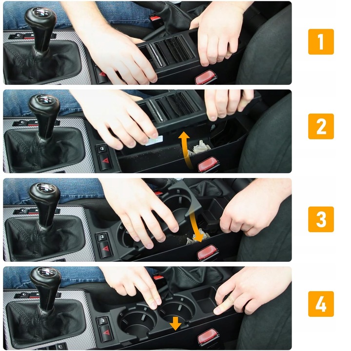 фото №8, Держатель na кружки напитки подстаканник монетница do bmw e46 набор 51168217953