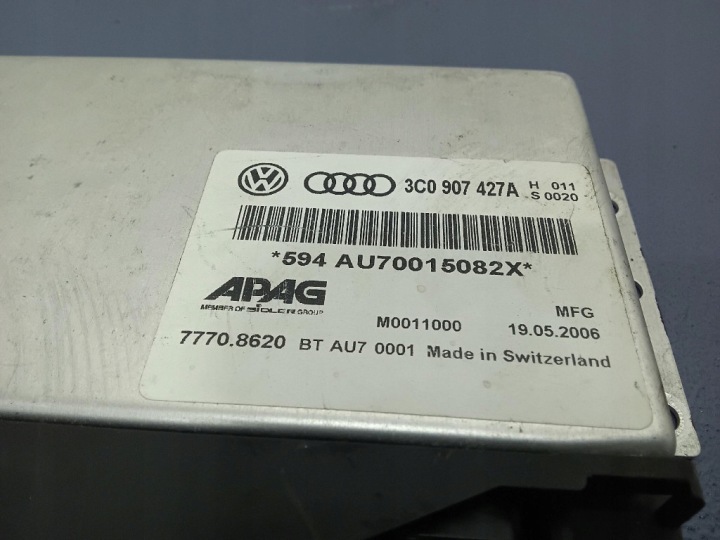 фото №6, Vw passat b6 2.0 блок керування коробкою передач 3c0907427a