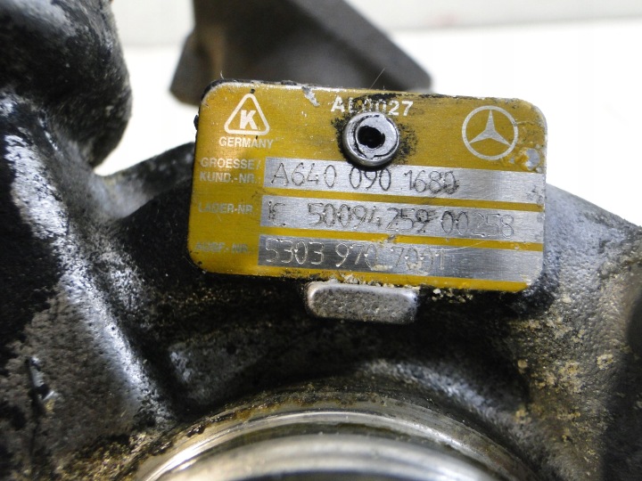 фото №11, Mercedes b w245 2,0cdi турбина турбина турбокомпрессор a6400901680