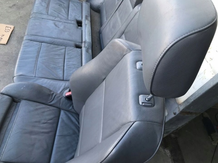 фото №11, Сидіння bmw x5 e53 99-06r. диван шкіра комплект електричні з підігрівом ang