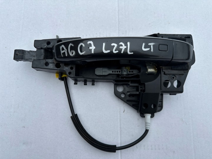 фото №1, Audi a6 c7 4g ручка дверь левых зад lz7l keyless go подсвечиваемая хром