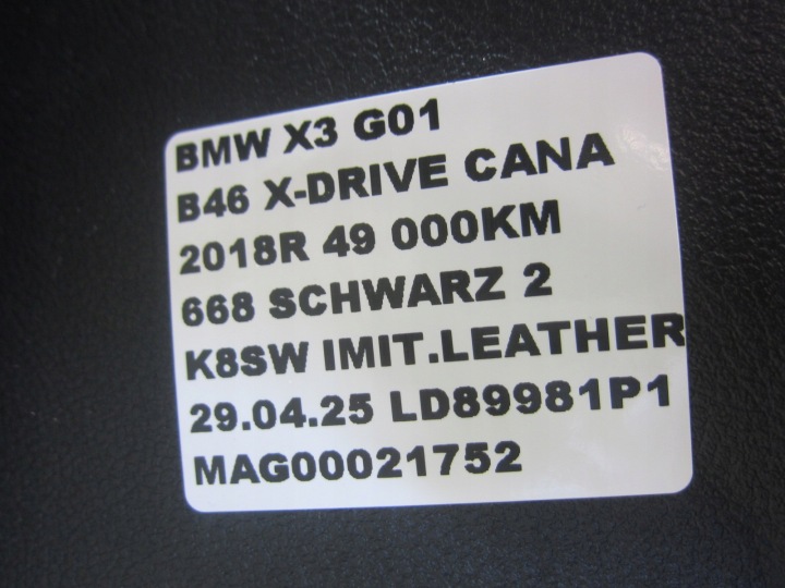 фото №11, Bmw x3 g01 g02 x4 торпедо роздавальна консоль pod head up 51457937296 7937296