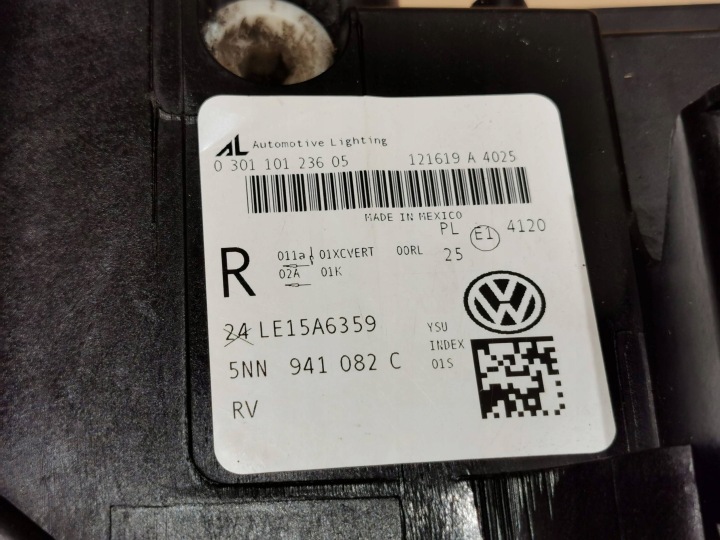 фото №16, Vw tiguan ii 5nn allspace 16-20 фара передня права повний led європа