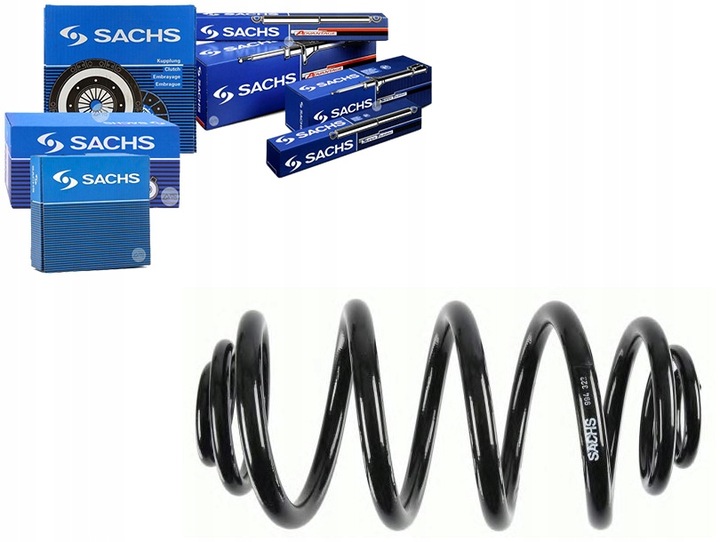 фото №1, Sachs пружина подвешивание opel zafira c 1.4-2.0d