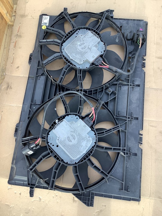 фото №1, S4 b8 рестайлинг вентиляторы радиатор 3.0 tfsi a6 c7 q5