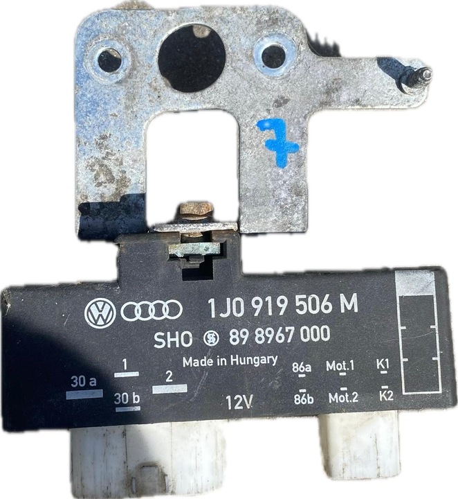 фото №1, Vw polo v модуль вентиляторів 1j0919506m