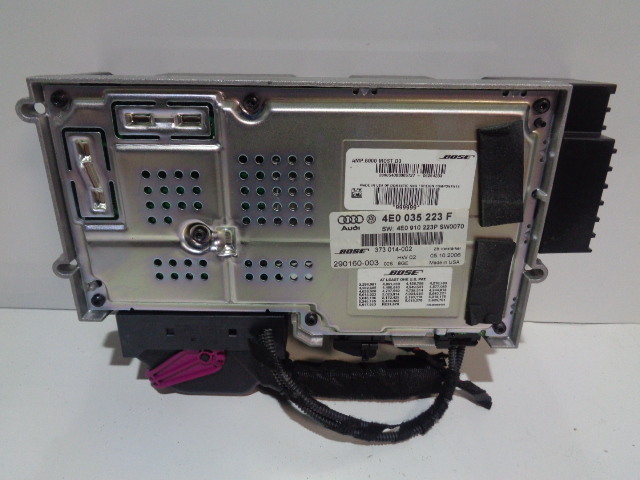 фото №10, Усилитель bose audi a8 d3 03-06 4e0035223f