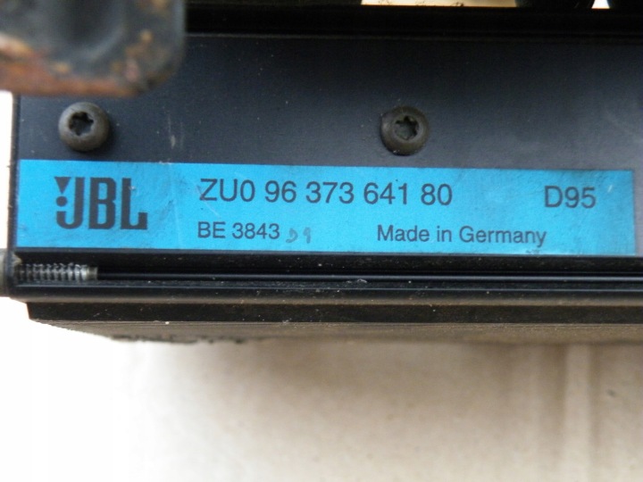 фото №10, Peugeot 406 купе 2.2 hdi усилитель радио аудио jbl 9637364180 d95