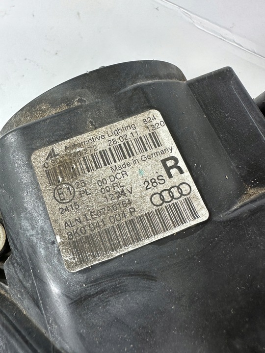 фото №11, A4 8k лампа права ліва ксенон led комплект 8k0941003p 8k0941004p