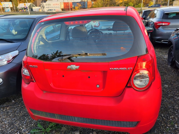 фото №1, Chevrolet aveo t250 08-11 кришка багажника задня 3d