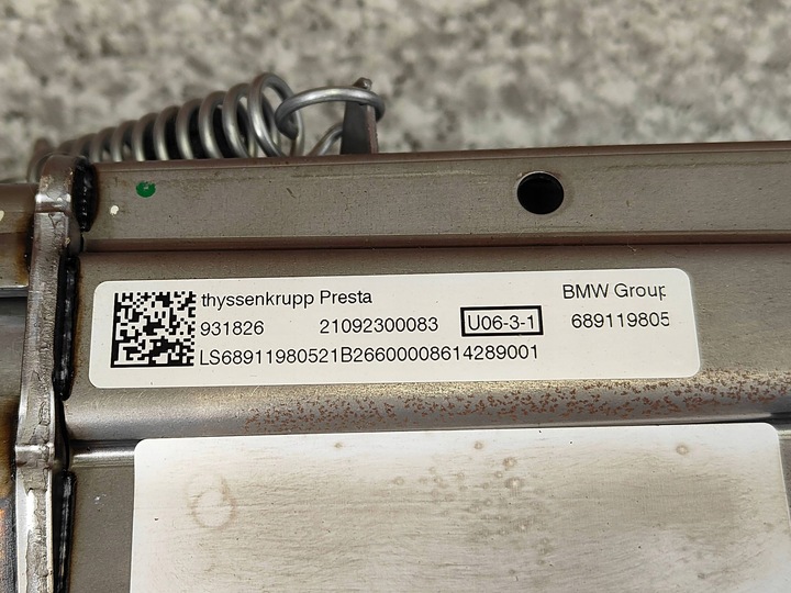 фото №6, Колонка рулевая mini u25 bmw u06 u11 6891198