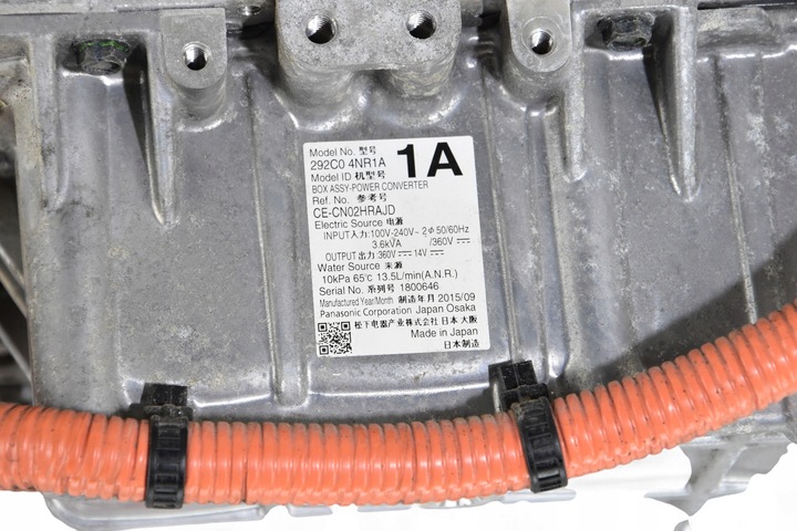 фото №8, Зарядное устройство конвертер инвертор nissan leaf ze1 e-nv200 109km 14-21 292c04nr1a