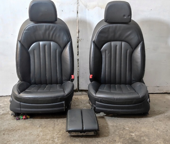 фото №1, Сиденья диван кожа комплект audi a8 d4