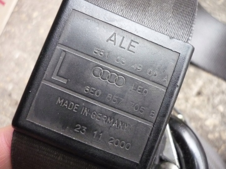 фото №15, Панель swing + ремені + подушки + датчик audi a4 b6