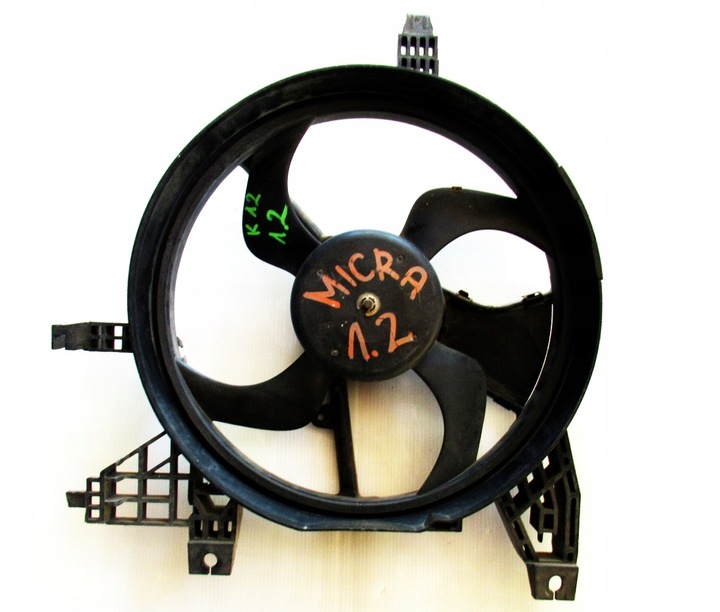 фото №5, Nissan micra 1.2 вентилятор радіатор 21480ax600