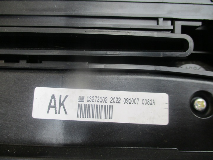 фото №8, Радио дисплей панель кондиционера opel insignia a 13321292 13273102