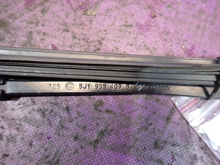 фото №5, Skoda fabia ii hb 5d 07-10 рычаг дворники левая 5j1955409b