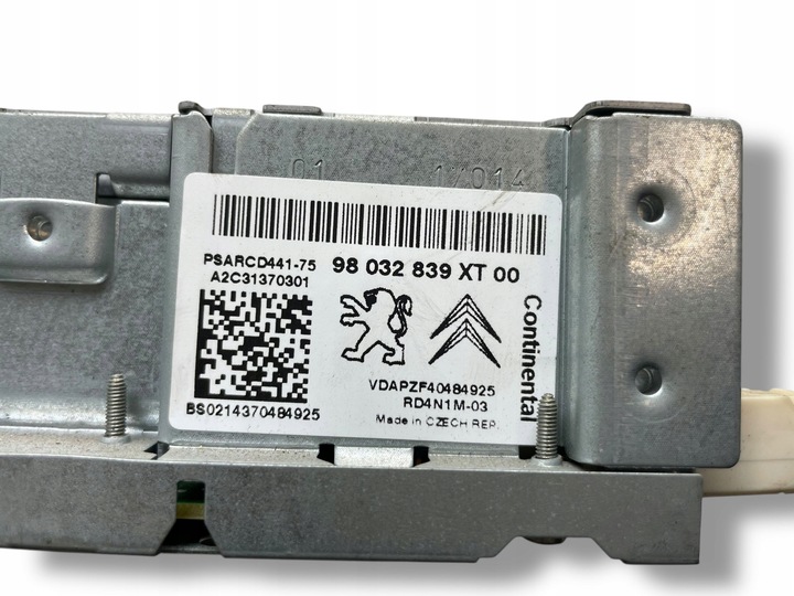 фото №9, Peugeot expert станция мультимедийная 98032839xt