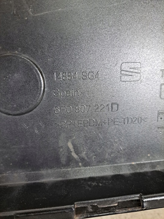 фото №9, Бампер перед переднє seat ibiza 5 v 6f pdc