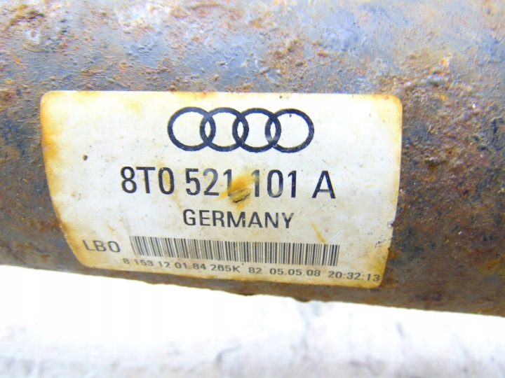 фото №5, Wał привідний audi a5 8t 3.0 tdi capa 07-12 8t0521101a
