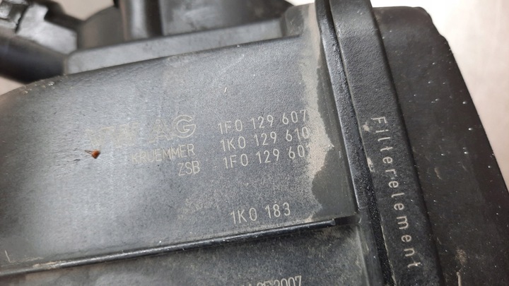фото №7, Корпус фільтра повітря 1k0129610 vw golf v 1.6b 07r