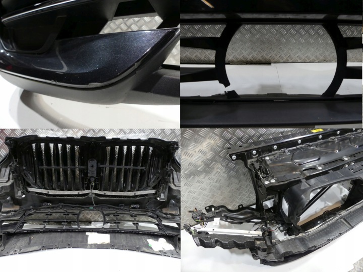 фото №15, Bmw x5 g05 e капот бампер підсилювач підкрилки камера радар 475 чорний