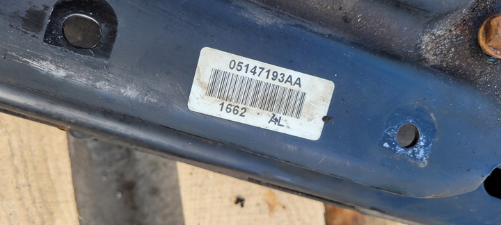 фото №7, Jeep wrangler jk балка кронштейн лапи коробки коробки передач 3.6 автомат