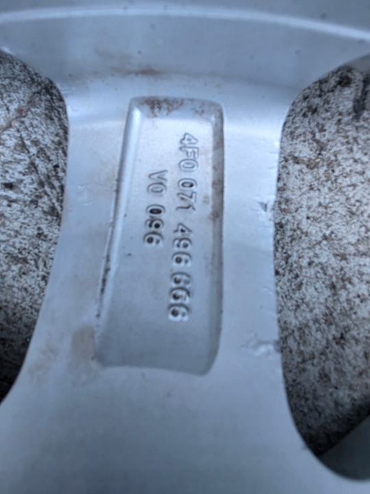 фото №11, Диски диск комплект vw skoda audi a4 a6 7.0j r16 et42 4f0071496 з 92 ok
