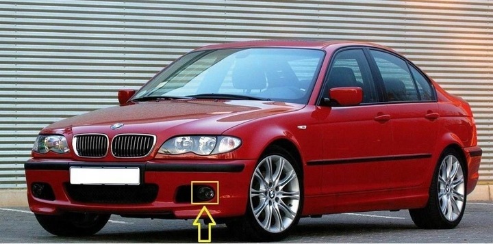 фото №9, Оригінальна захист світло протитуманні ліві bmw e46 51117893067