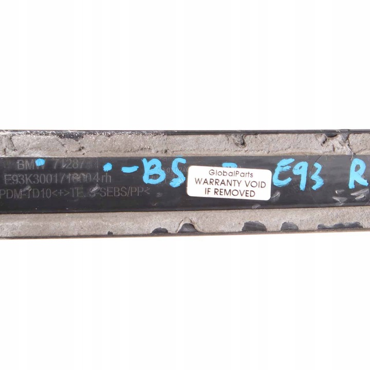 фото №11, Bmw e93 f33 планка декоративная крыша чёрный sapphire