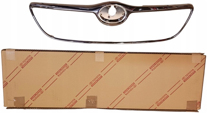 фото №1, Планка решётка решётка радиатора хром перед toyota corolla 01/2002-01/2007 оригинал