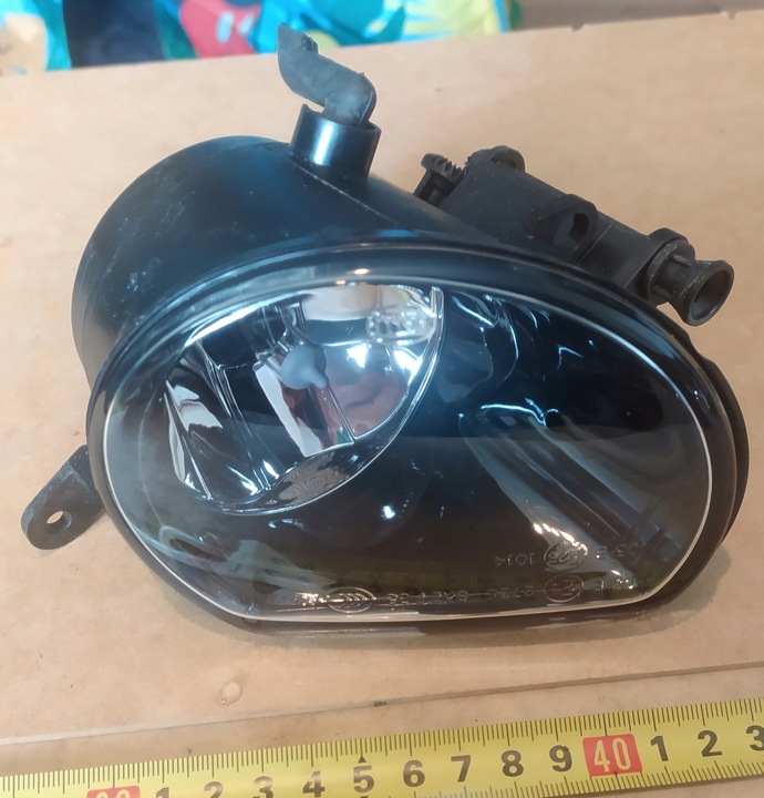 фото №1, Галоген лампа противотуманная левый перед audi q7 i 4l 06-15