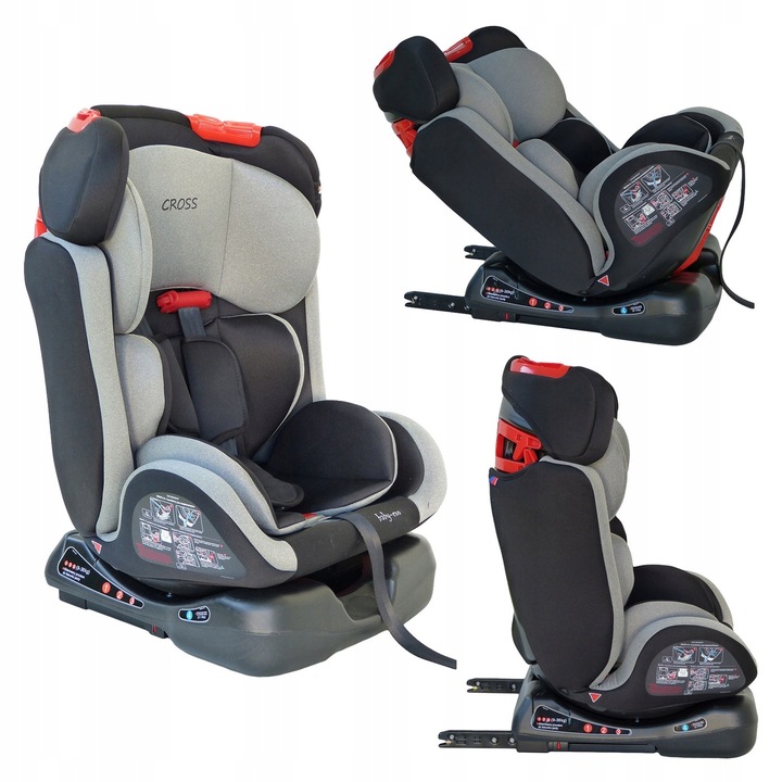 CROSS ISOFIX СИДЕНЬЕ АВТОМОБИЛЬНЫЙ 0-36KG. *BABY-COO*