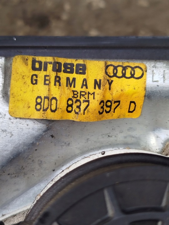 фото №7, Підйомник вікна лівий перед рама троси audi a4 b5 fl 8d0837397d